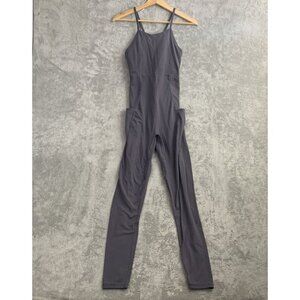 Sweaty Betty Jumpsuit Womens 4-6 Athleisure Sleeveless Gray Activewear Workout